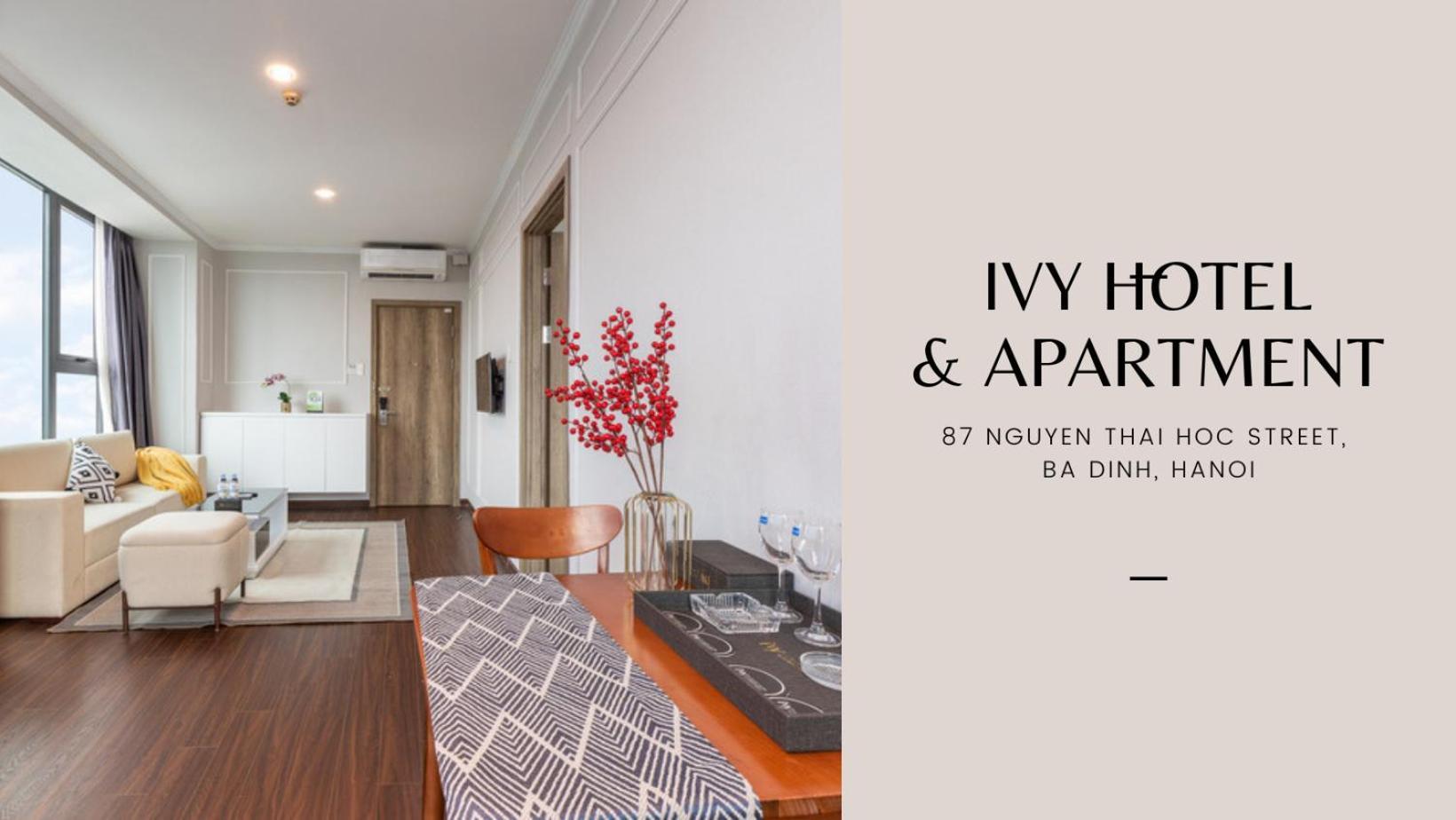 Ivy Hotel & Apartment - Stay 24H Hanoi Exterior foto
